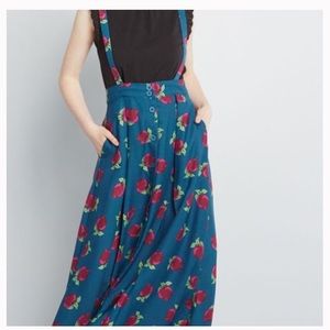 ModCloth Beet Maxi Skirt